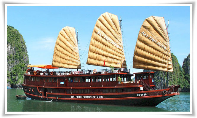Halong Bai Tho junk cruise