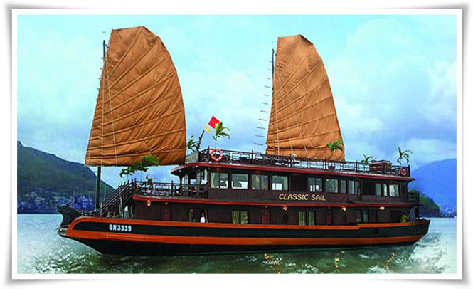 Halong Classic Sail cruise