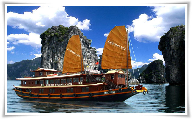 Halong Dugong sail cruise