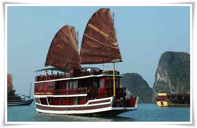 Halong Heritage cruise